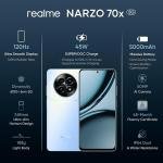 realme NARZO 70x 5G (Forest Green, 6GB RAM,128GB Storage| 120Hz Ultra Smooth Display | Dimensity 6100+ 6nm 5G | 50MP AI Camera | 45W Charger in The Box