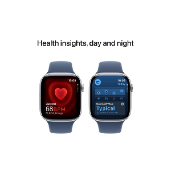 Apple Watch Series 10 | GPS | 42mm | S/M | Silver Aluminium