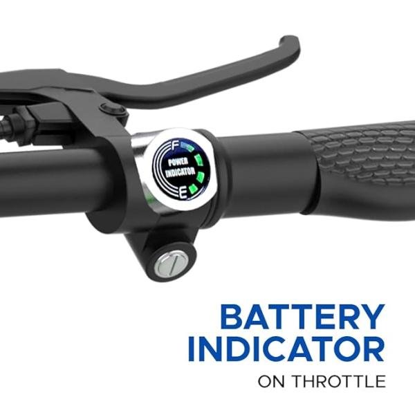 EMotorad X1 Mountain Electric Cycle with 7.65Ah Removable Battery, 27.5” Wheel Size, Front Suspension, 250W BLDC Motor, Quick Acceleration, 90% Assembled (Ocean Blue)