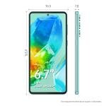 Samsung Galaxy M55s 5G (Coral Green,8GB RAM,128GB Storage) | 50MP Triple Cam| 5000mAh Battery| Snapdragon 7 Gen 1 | 4 Gen. OS Upgrade & 5 Year Security Update|