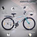 OLD SKOOL 26T cycle 26 T Mountain/Hardtail Cycle (Black/Sea Green)