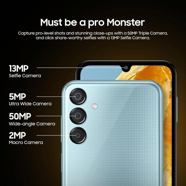 Samsung Galaxy M15 5G Prime Edition (Celestial Blue,8GB RAM,128GB Storage)